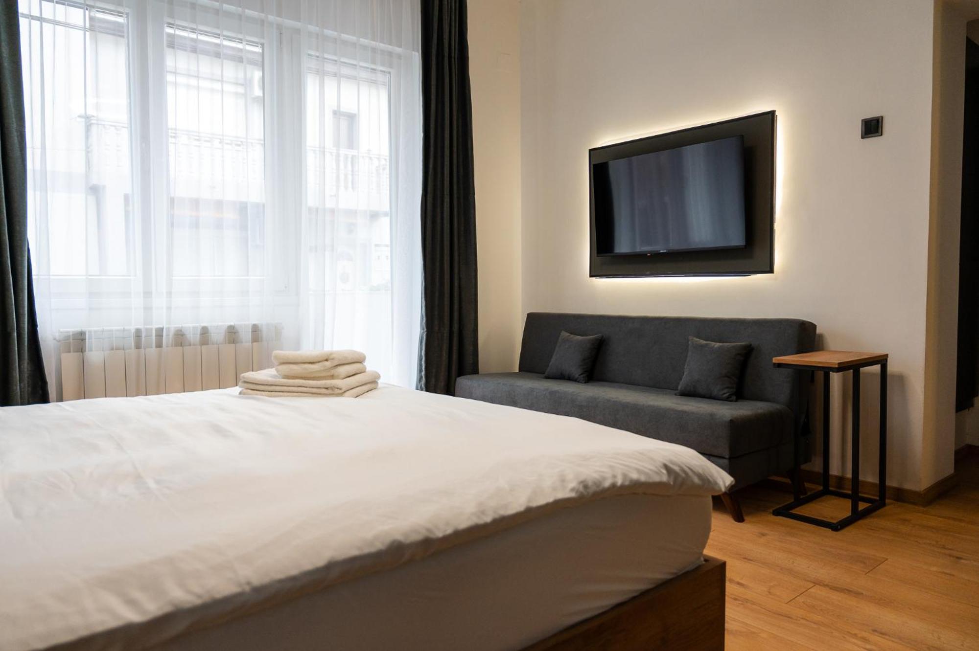 Casa Central Apartments Skopje Bagian luar foto